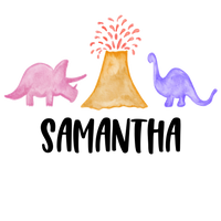 Girl Dinosaurs Printed Shirt