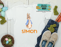 Personalized Peter Rabbit Printed Shirt