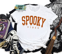 Spooky Vibes Printed Tee