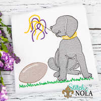 Personalized Football Dog Sketch Shirt