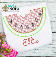 Personalized Watermelon Sketch Shirt