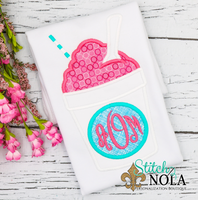 Personalized Snowball With Monogram Appliqué Shirt