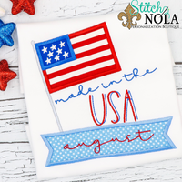 Personalized Made In The USA Applique Shirt