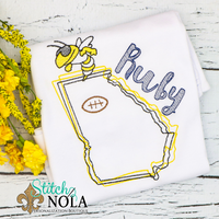 Personalized Hornets Football Sketch Shirt