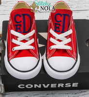 Monogrammed Chuck Taylor Classic Converse Shoes - Toddler & Youth