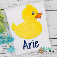 Personalized Duck Appliqué Shirt