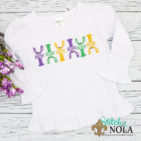 Personalized Mardi Gras Crawfish Sketch Shirt