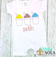 Personalized Snowball Trio Sketch Shirt