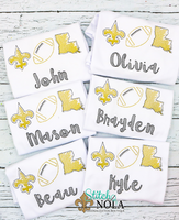 Personalized Black and Gold Trio Sketch Shirt