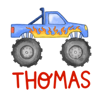 Monster Truck Printed Shirt