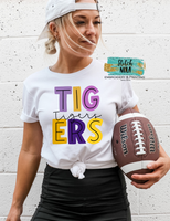 Adult Tigers Printed Tee