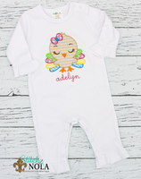 Personalized Girl Baby Turkey Sketch Shirt