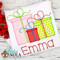 Personalized Christmas Presents Sketch Shirt