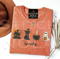 Spooky Line Up Graphic Tee
