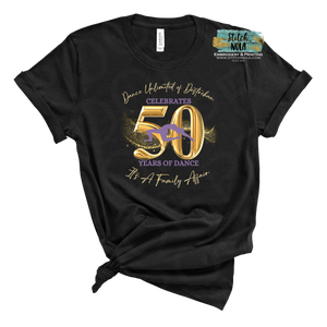 Dance Unlimited 50th Anniversary Printed Tee