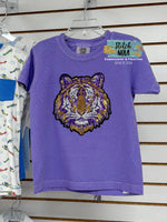 Comfort Colors Sequin Tiger Head Tee
