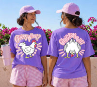 Guess What Chicken Butt Graphic Tee
