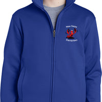 NSE Sport-Tek® Youth Sport-Wick® Fleece Full-Zip Jacket