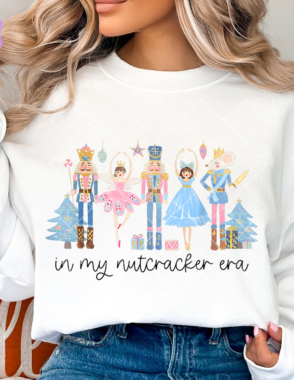 Nutcracker Ballet Printed Sweatshirt