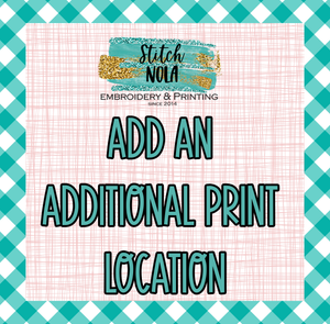 Add an Additional Print Location
