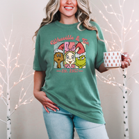 Who Green Monster Christmas Graphic Tee