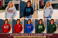 Custom Team Spirit Graphic Sweatshirts

