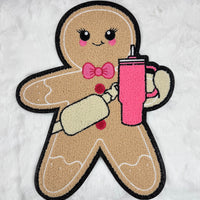 Gingerbread Chenille Patch