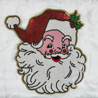 Santa Sequin Patch