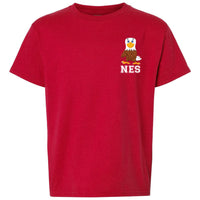 NES Gildan Dryblend T-Shirt Left Chest