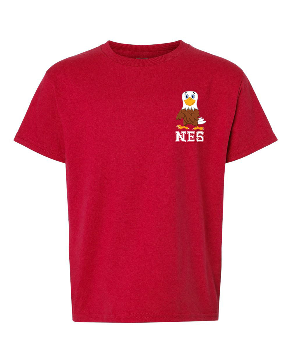 NES Gildan Dryblend T-Shirt Left Chest