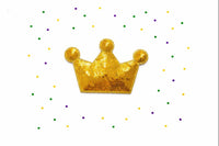 Mini Mardi Gras Sequin Patch
