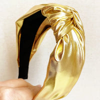 Gold Metallic Headband