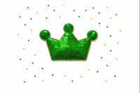 Mini Mardi Gras Sequin Patch
