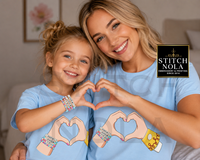 Friendship Heart Hands Graphic Tee
