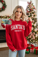 Santa’s Favorite Printed Sweatshirt
