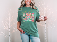 Toy Solider and Christmas Tree Trio Printer Tee
