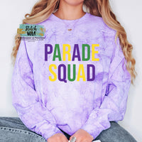 Parade Squad Printed Tee or Sweatshirt