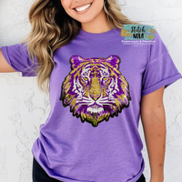 Sequin Tiger Head Tee
