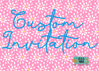 Custom Invitation