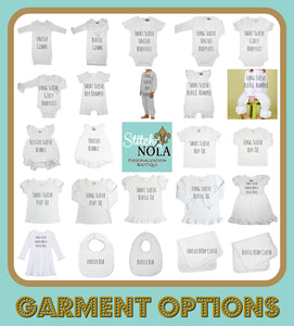 Personalized Fall Big Sister Applique Colored Garment