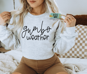Gumbo Weather Printed Sweatshirt