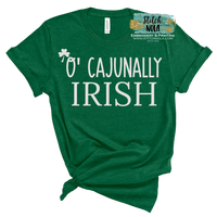 St Patrick's Day O'Cajunally Irish Printed Tee