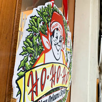Ho Ho Ho Hubig's Pie Door Hanger