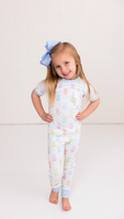 Hoppy Easter Organic Cotton Pajama Set
