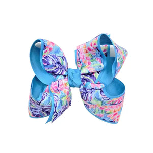 Lilly Inspired Bows Turquoise