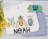 Personalized Bug Trio Printed Shirt
