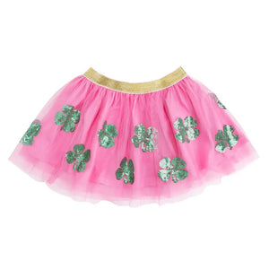 Shamrock Sequin Tutu - Skirt - Kid's St. Patrick's Day Tutu
