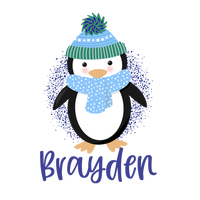 Winter Penguin Printed Shirt