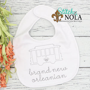 Personalized New Orleans Baby Shirt