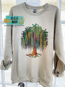 Bead Tree Printed Sweatshirt